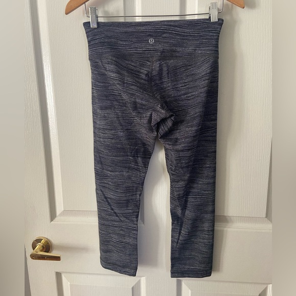 Lululemon Wunder Under Crop Leggings - Picture 2 of 3